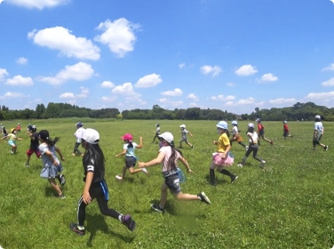 水元公園で遊ぶ活動